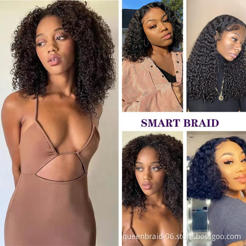 Brazilian Remy Lace Front Human Hair Short Bob Wigs With Baby Hair 13X4 Wet And 4X4 Wavy Curly Brazilian Hair Wigs For Women